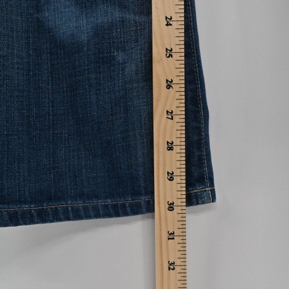 JOES JEANS Jeans Womens Size 26 Dark Bleach Wash Bootcut Low Rise Stretch Grunge - Picture 12 of 13